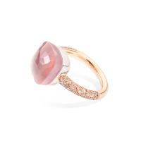 Nudo Rosenquarz Maxi Ring