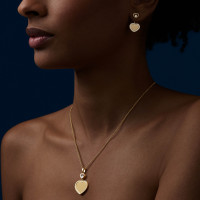 Happy Hearts Golden Hearts Ohrhänger