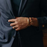 Julius Herren Armring Gelbgold