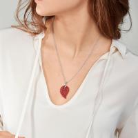 INDIA Leaf Anhänger small Onyx terra
