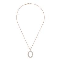 L'Heure du Diamant Marquise Anhänger mit Halskette