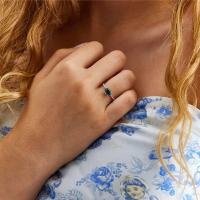Dancing Azure Ring