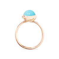 BOUTON Ring small Türkis