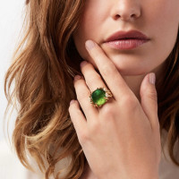 BoHo Pavé Ring Groß
