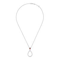 L'Heure Du Diamant Drop Anhänger mit Halskette