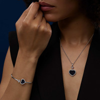 Happy Hearts Anhänger mit Halskette