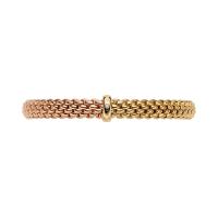 Vendôme Flex'it Armband mit zweifarbigem Geflecht