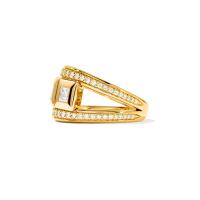 CURRICULUM VITAE Ring 3 mit Diamant Pavé small