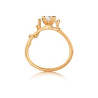 Nature Solitaire Ring