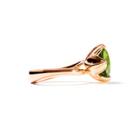 TULIP Ring Small mit Peridot