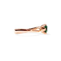 TULIP Ring XS mit grünem Turmalin