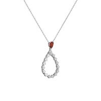 L'Heure Du Diamant Drop Anhänger mit Halskette