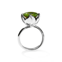 TULIP Ring Large mit Peridot