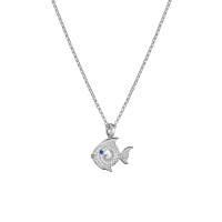 Happy Diamonds Fish Anhänger mit Halskette
