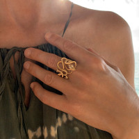 Snakes Ring Medusa
