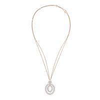 L'Heure du Diamant Marquise Anhänger mit Halskette