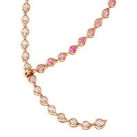 SNOWFLAKES Collier Rivière Classic 'Blush' 