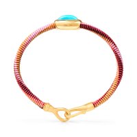 Life Armband mit Türkis