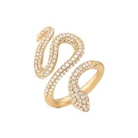 Snakes Ring medium paviert