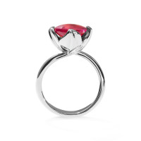 TULIP Small Ring mit rosa Turmalin