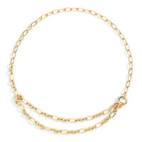 Halskette Aufklappbare Glieder