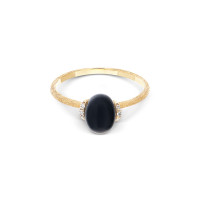 Dancing Mystery Black Ring