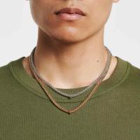 Solo Halskette mit schwarzen Diamanten