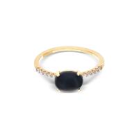 Dancing Mystery Black Ring