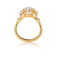 Winter Frost Solitaire Ring