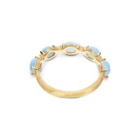 Dancing Azure Ring