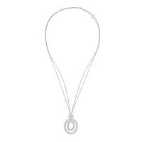 L'Heure du Diamant Marquise Anhänger mit Halskette