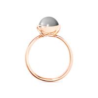 BOUTON Ring small grauer Mondstein