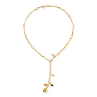 MIKADO Halskette 'Indian Summer' mit Diamant-Pavé