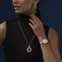 L'Heure du Diamant Marquise Anhänger mit Halskette