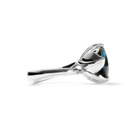 TULIP Ring Large mit London Topas