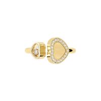 Happy Hearts Golden Hearts Ring