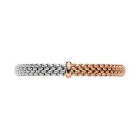Vendôme Flex'it Armband mit zweifarbigem Geflecht