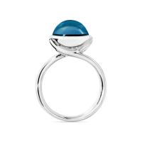 BOUTON Ring large London Topas
