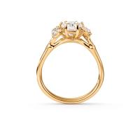 Winter Frost Solitaire Ring