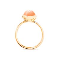 BOUTON Ring small Oranger Mondstein