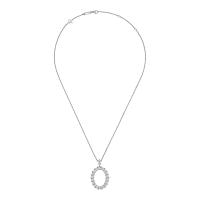 L'Heure du Diamant Marquise Anhänger mit Halskette