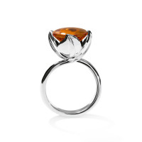 TULIP Ring Large mit Citrin