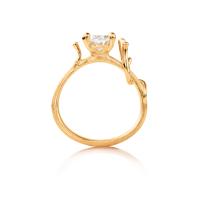 Nature Solitaire Ring