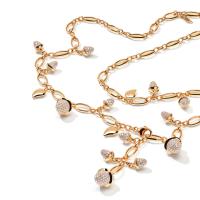 Kurzes MIKADO Collier mit Diamant Pavé 