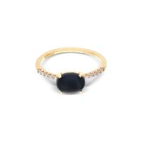 Dancing Mystery Black Ring