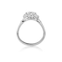 Winter Frost Solitaire Ring