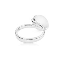 BOUTON Ring large Aqua Chalcedon