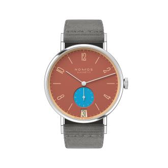 Tangente 38 Datum Ziegelblau 