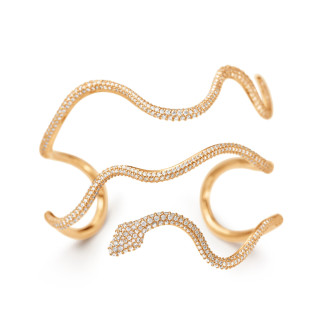 Snakes-Armreif In Pavé-Fassung