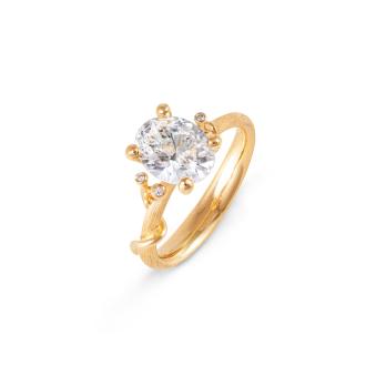 Nature Solitaire Ring